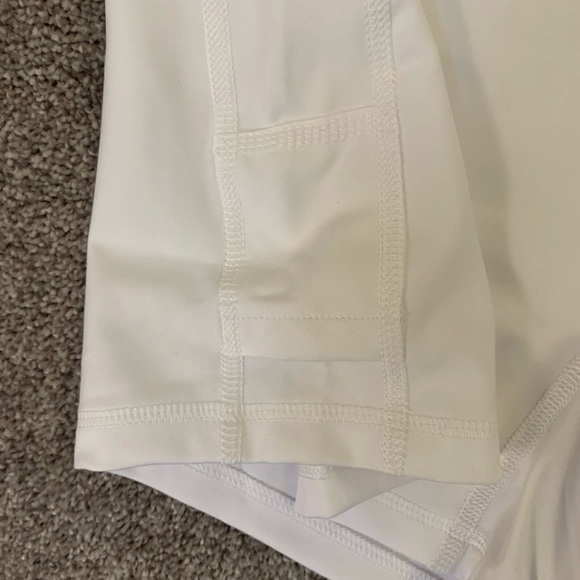 NWT $99 Peter Millar Womens White Blue Golf Laura Wrap Skort Pockets Size L - Picture 7 of 12